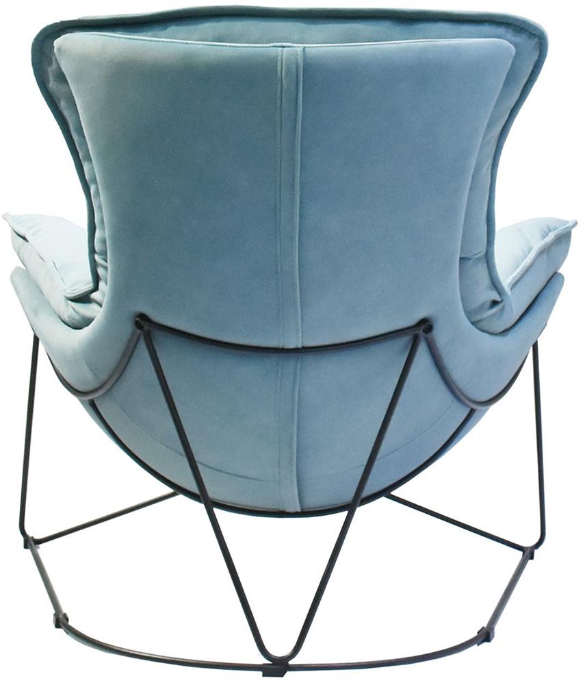 Lounge Chair Diva | size: Width: 88cm, Height: 84cm, Depth: 96cm | color: Blue | image: 4 | variant: 1004793