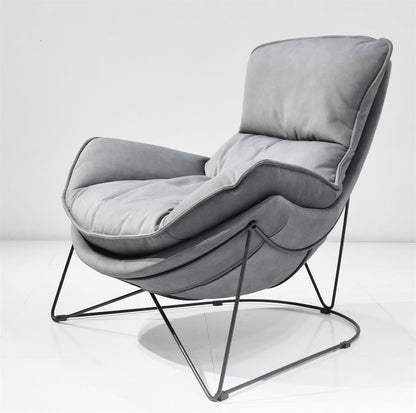 Lounge Chair Diva | size: Width: 88cm, Height: 84cm, Depth: 96cm | color: Gray | image: 8 | variant: 1004794