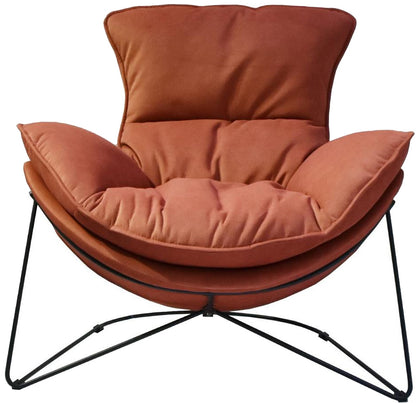 Lounge Chair Diva | size: Width: 88cm, Height: 84cm, Depth: 96cm | color: Red | image: 2 | variant: 1004792