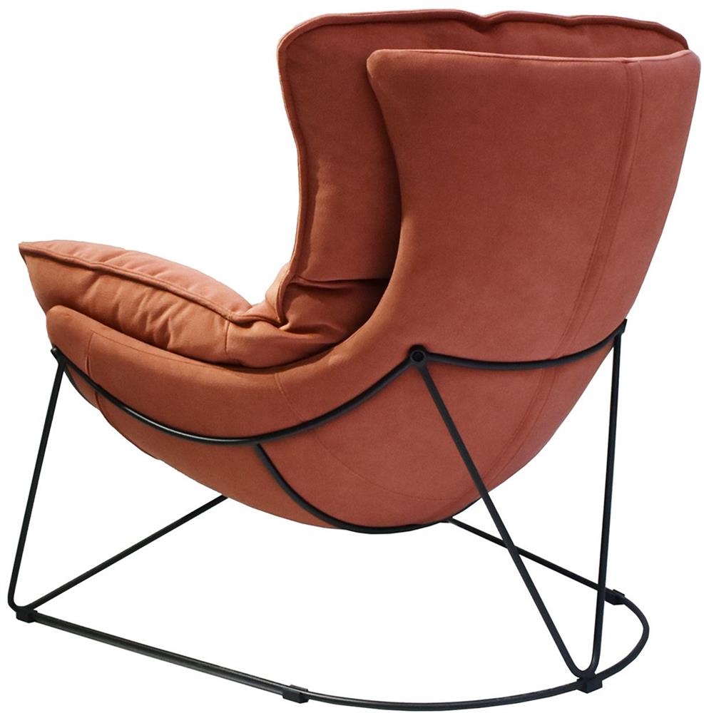 Lounge Chair Diva | size: Width: 88cm, Height: 84cm, Depth: 96cm | color: Red | image: 4 | variant: 1004792