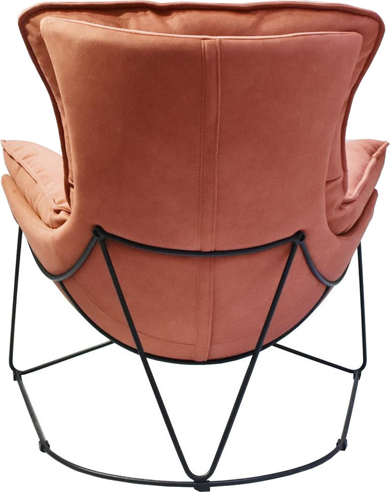 Lounge Chair Diva | size: Width: 88cm, Height: 84cm, Depth: 96cm | color: Red | image: 5 | variant: 1004792