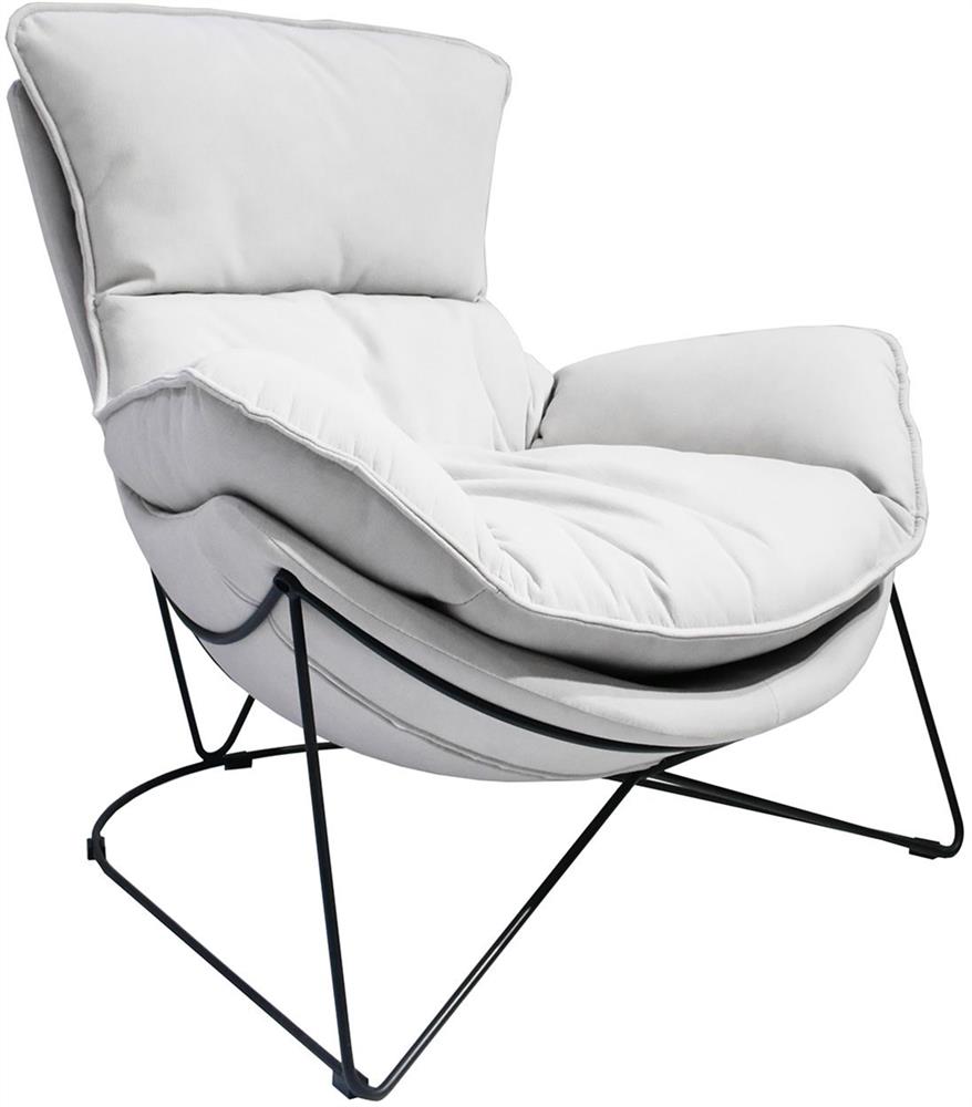 Lounge Chair Diva | size: Width: 88cm, Height: 84cm, Depth: 96cm | color: White | image: 1 | variant: 1004790