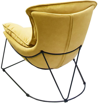 Lounge Chair Diva | size: Width: 88cm, Height: 84cm, Depth: 96cm | color: Yellow | image: 4 | variant: 1004791