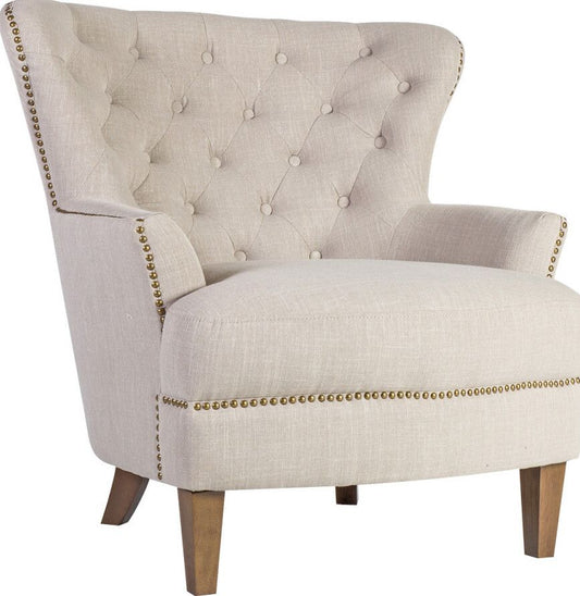 Lounge Chair East Berkhamsted | size: Width: 85cm, Height: 98cm, Depth: 79cm | color: Beige | image: 1 | variant: 1005115