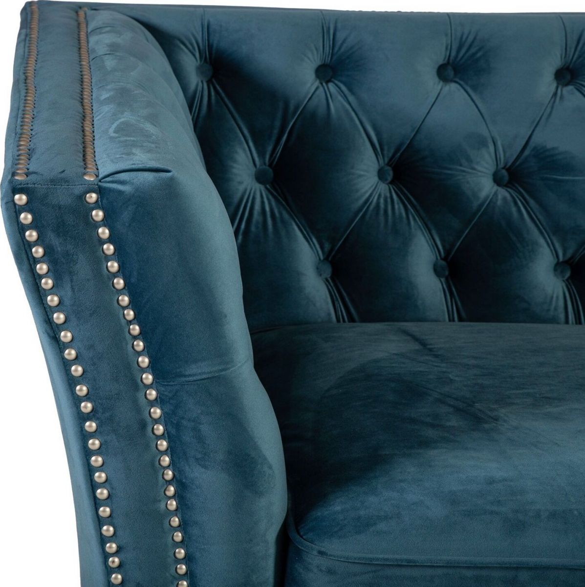 Lounge Chair East Corby | size: Width: 113cm, Height: 78cm, Depth: 86cm | color: Blue | image: 3 | variant: 1005116