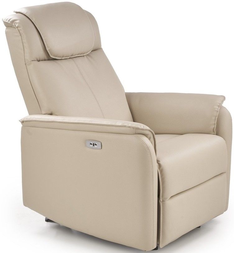 Lounge Chair East Coventry | size: Width: 75cm, Height: 103cm, Depth: 94cm | color: Beige | image: 1 | variant: 1006929