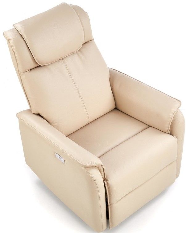 Lounge Chair East Coventry | size: Width: 75cm, Height: 103cm, Depth: 94cm | color: Beige | image: 6 | variant: 1006929