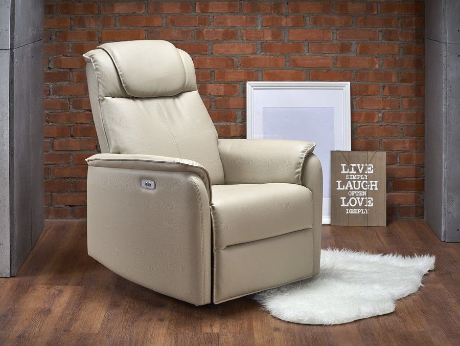 Lounge Chair East Coventry | size: Width: 75cm, Height: 103cm, Depth: 94cm | color: Beige | image: 9 | variant: 1006929
