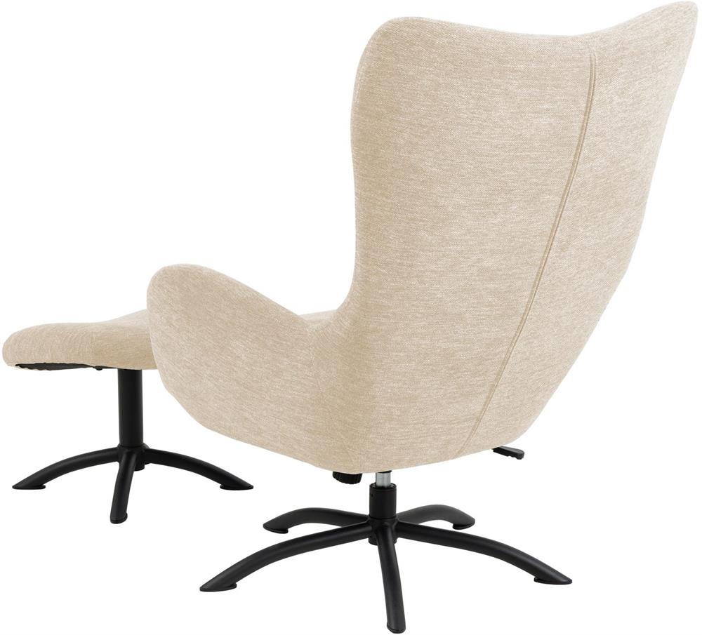 Lounge Chair East Haapsalu | size: Width: 76cm, Height: 105cm, Depth: 86cm | color: Beige | image: 3 | variant: 1005961