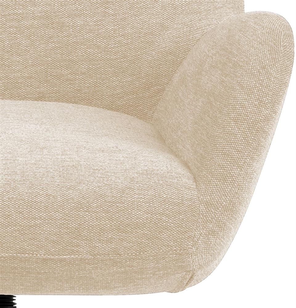 Lounge Chair East Haapsalu | size: Width: 76cm, Height: 105cm, Depth: 86cm | color: Beige | image: 6 | variant: 1005961