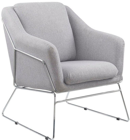 Lounge Chair East Port Louis | size: Width: 69cm, Height: 81cm, Depth: 76cm | color: Gray | image: 1 | variant: 1006924