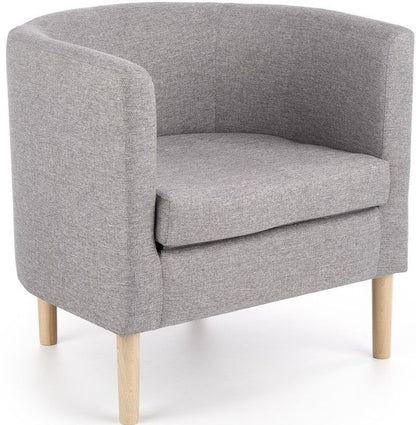 Lounge Chair East Wroclaw | size: Width: 66cm, Height: 64cm, Depth: 58cm | color: Gray | image: 1 | variant: 1006916