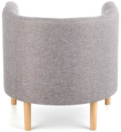 Lounge Chair East Wroclaw | size: Width: 66cm, Height: 64cm, Depth: 58cm | color: Gray | image: 3 | variant: 1006916