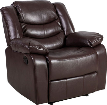 Lounge Chair Ely | size: Width: 99cm, Height: 102cm, Depth: 95cm | color: Brown | image: 1 | variant: 1000963
