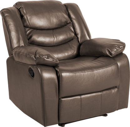 Lounge Chair Ely | size: Width: 99cm, Height: 102cm, Depth: 95cm | color: Brown | image: 1 | variant: 1000964