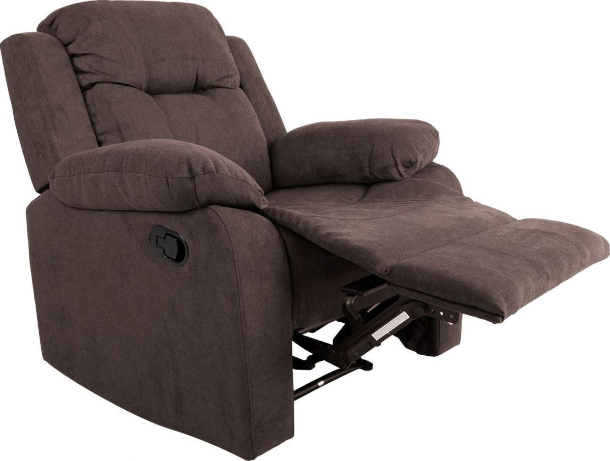 Lounge Chair Ely | size: Width: 99cm, Height: 102cm, Depth: 95cm | color: Brown | image: 2 | variant: 1000965