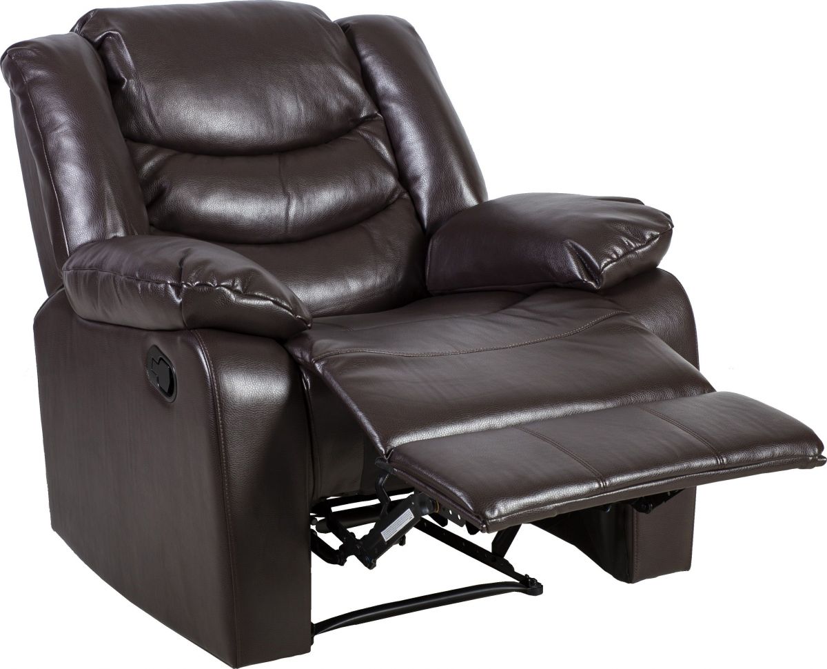 Lounge Chair Ely | size: Width: 99cm, Height: 102cm, Depth: 95cm | color: Brown | image: 3 | variant: 1000963