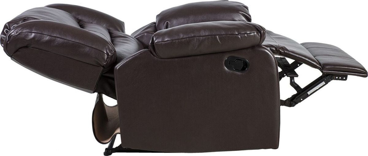 Lounge Chair Ely | size: Width: 99cm, Height: 102cm, Depth: 95cm | color: Brown | image: 4 | variant: 1000963