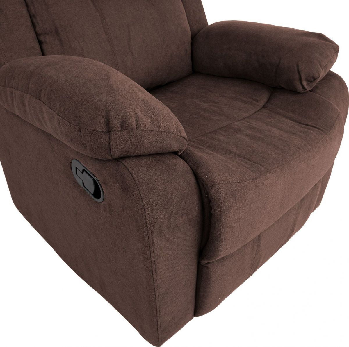 Lounge Chair Ely | size: Width: 99cm, Height: 102cm, Depth: 95cm | color: Brown | image: 7 | variant: 1000965