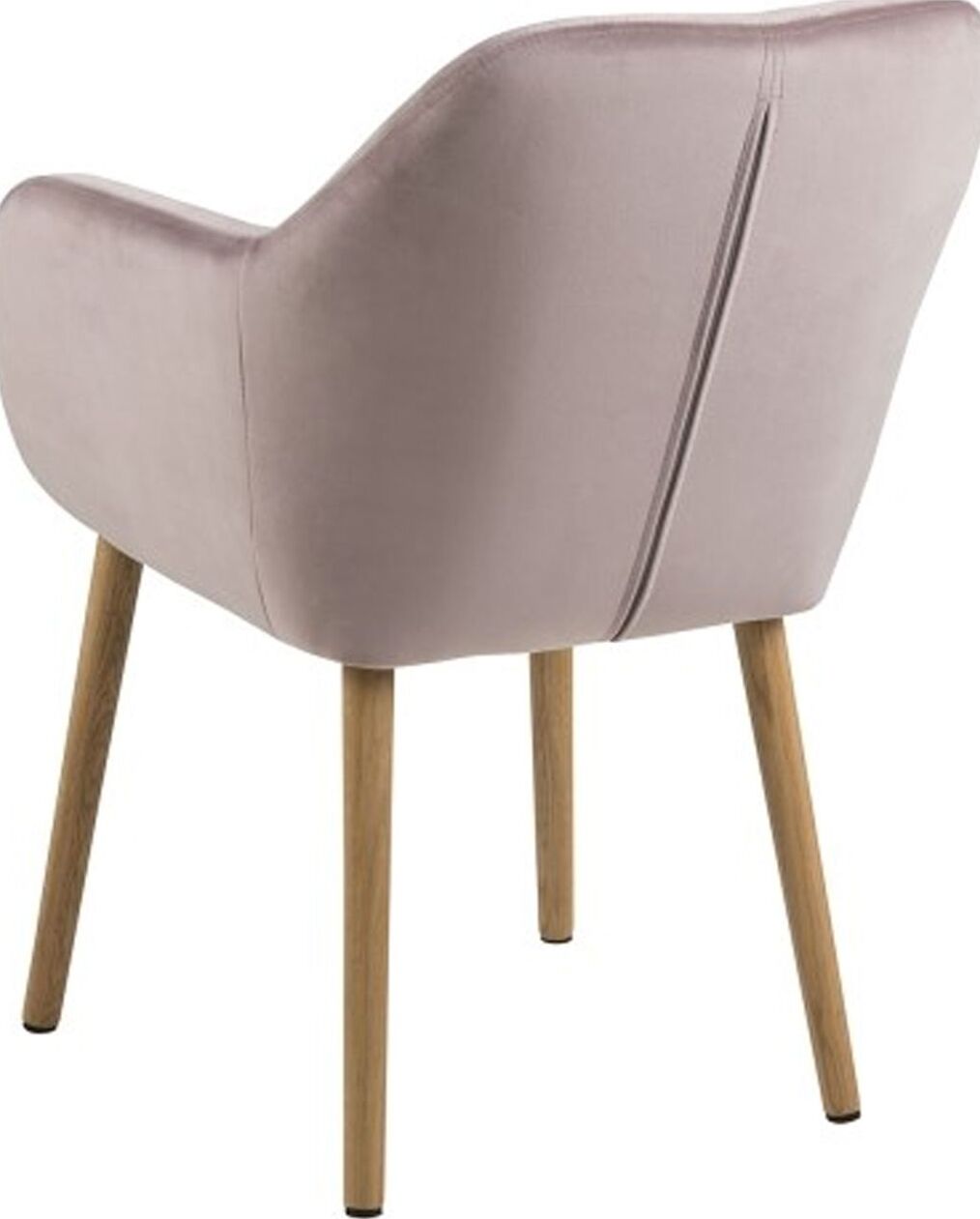 Lounge Chair Emilia | size: Width: 57cm, Height: 83cm, Depth: 59cm | color: Pink | image: 3 | variant: 1004802