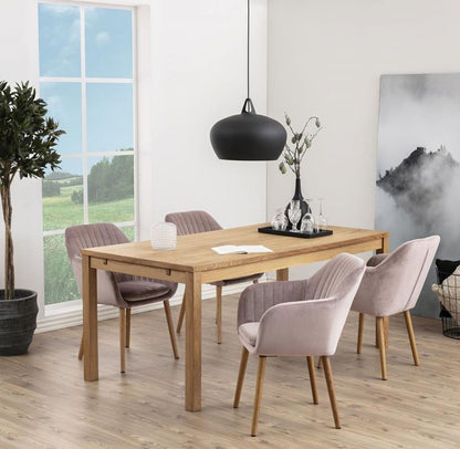 Lounge Chair Emilia | size: Width: 57cm, Height: 83cm, Depth: 59cm | color: Pink | image: 4 | variant: 1004802