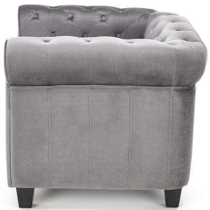 Lounge Chair Eriksen | size: Width: 62cm, Height: 73cm, Depth: 75cm | color: Gray | image: 2 | variant: 1004643