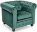 Lounge Chair Eriksen | size: Width: 62cm, Height: 73cm, Depth: 75cm | color: Green | image: 0 | variant: 1004642