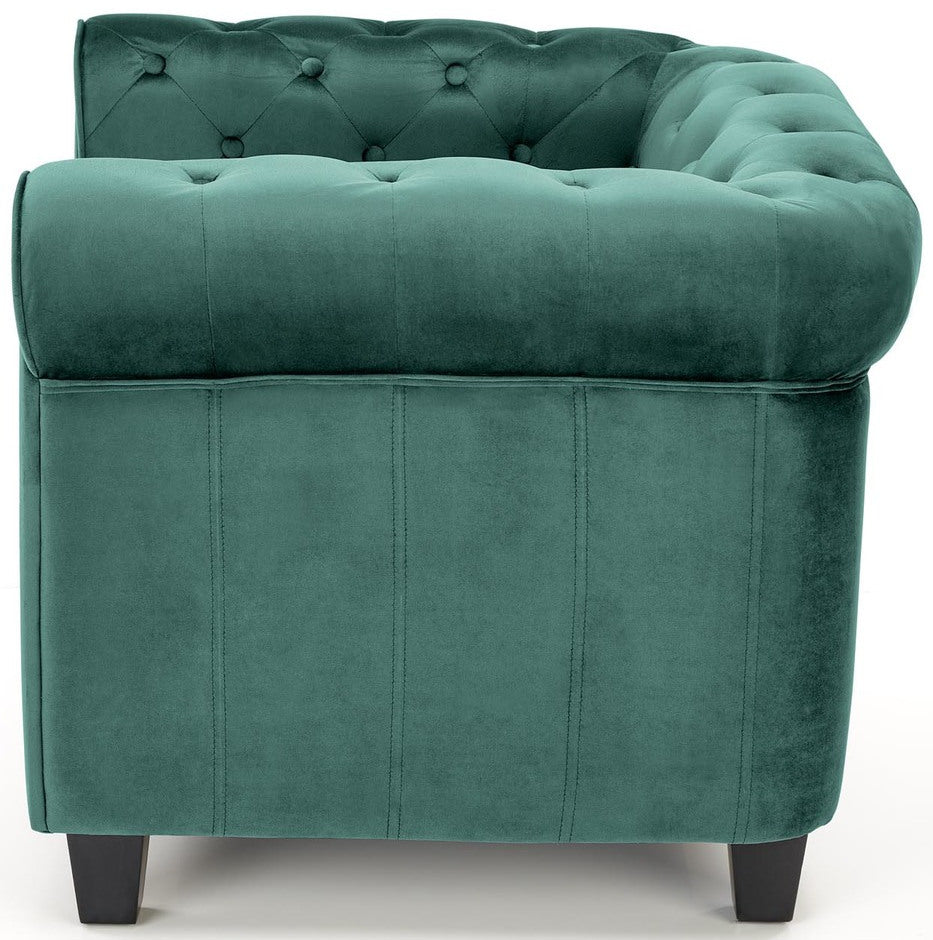 Lounge Chair Eriksen | size: Width: 62cm, Height: 73cm, Depth: 75cm | color: Green | image: 2 | variant: 1004642