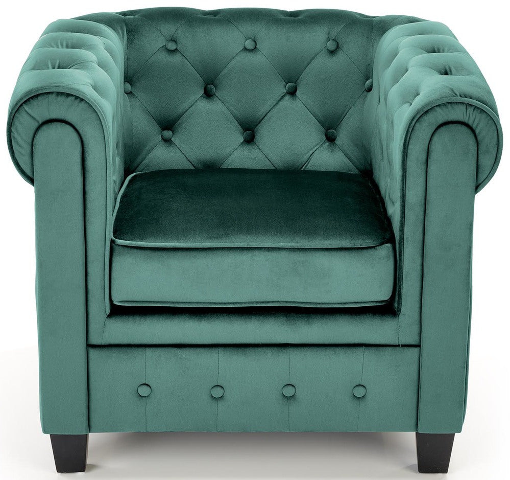 Lounge Chair Eriksen | size: Width: 62cm, Height: 73cm, Depth: 75cm | color: Green | image: 4 | variant: 1004642