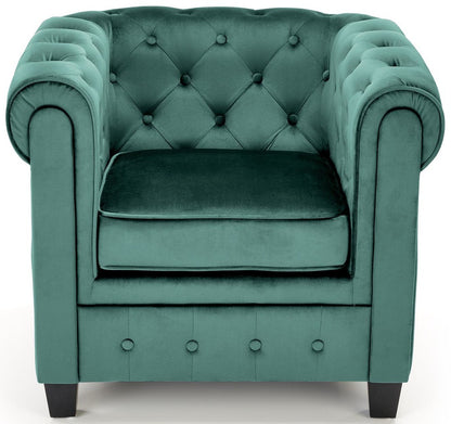 Lounge Chair Eriksen | size: Width: 62cm, Height: 73cm, Depth: 75cm | color: Green | image: 4 | variant: 1004642