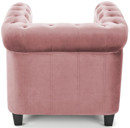 Lounge Chair Eriksen | size: Width: 62cm, Height: 73cm, Depth: 75cm | color: Pink | image: 1 | variant: 1004644