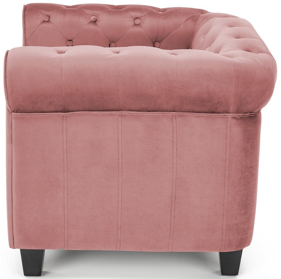 Lounge Chair Eriksen | size: Width: 62cm, Height: 73cm, Depth: 75cm | color: Pink | image: 2 | variant: 1004644