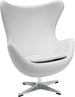 Lounge Chair Falmouth | size: Width: 78cm, Height: 104cm, Depth: 87cm | color: White | image: 1 | variant: 1000995