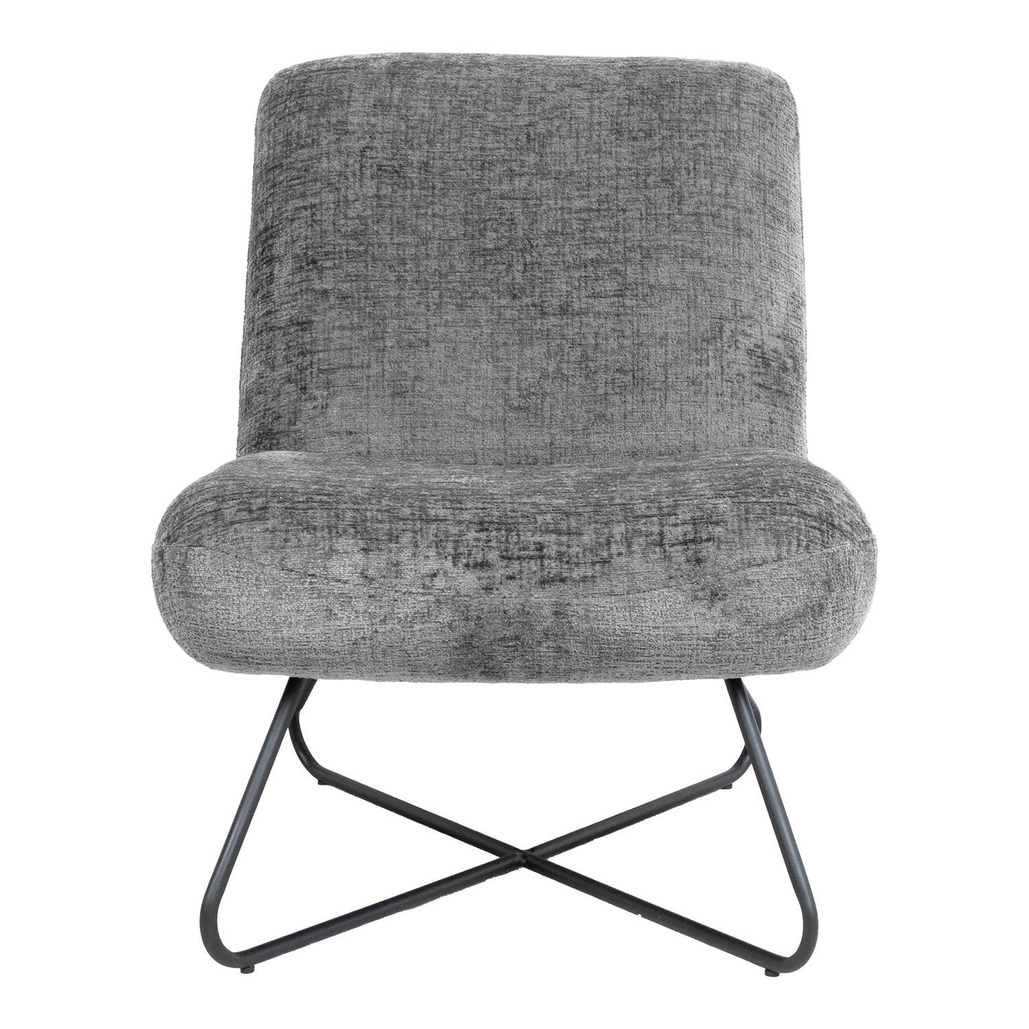 Lounge Chair Farica | size: Width: 65cm, Height: 84cm, Depth: 74cm | color: Gray | image: 1 | variant: 1004811
