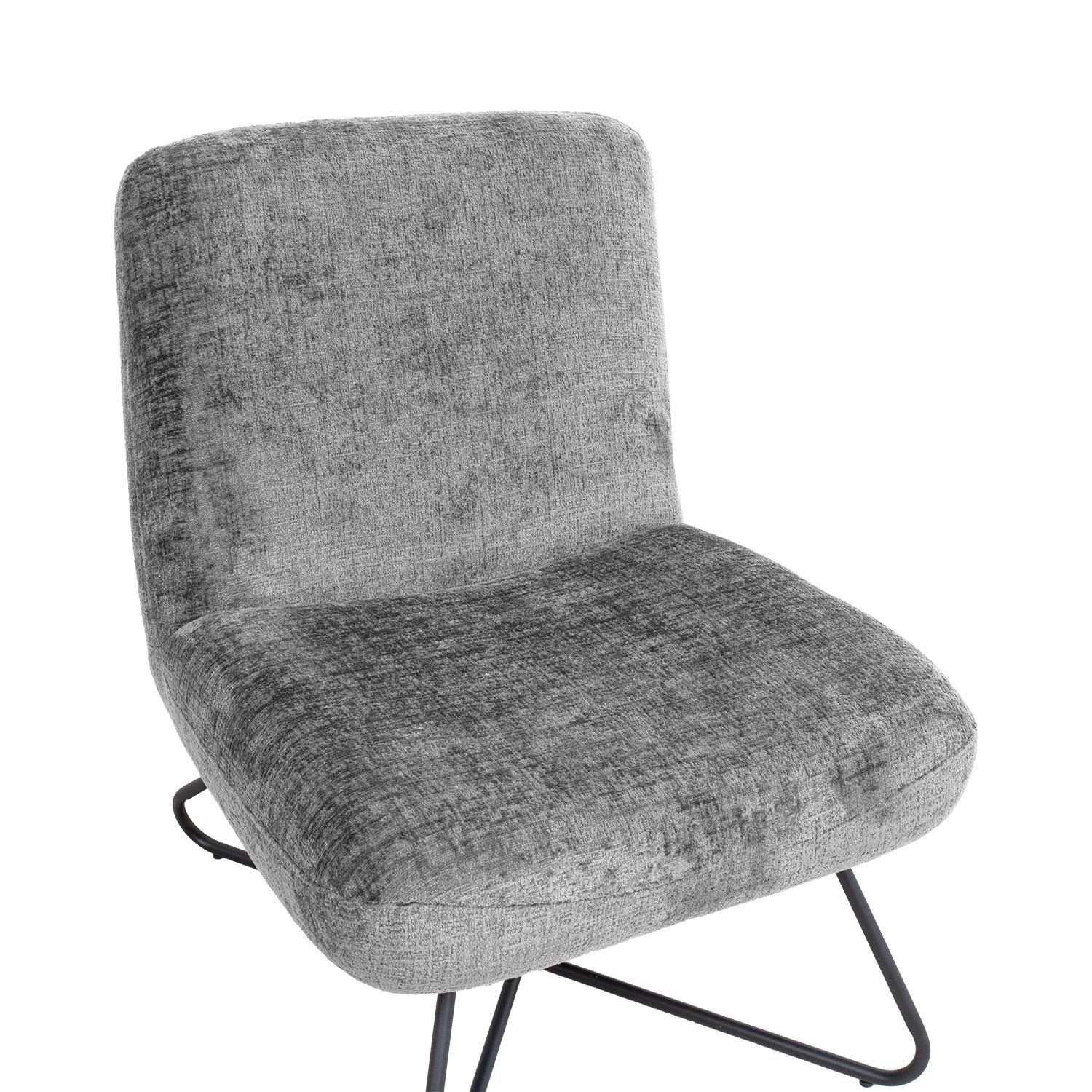Lounge Chair Farica | size: Width: 65cm, Height: 84cm, Depth: 74cm | color: Gray | image: 4 | variant: 1004811