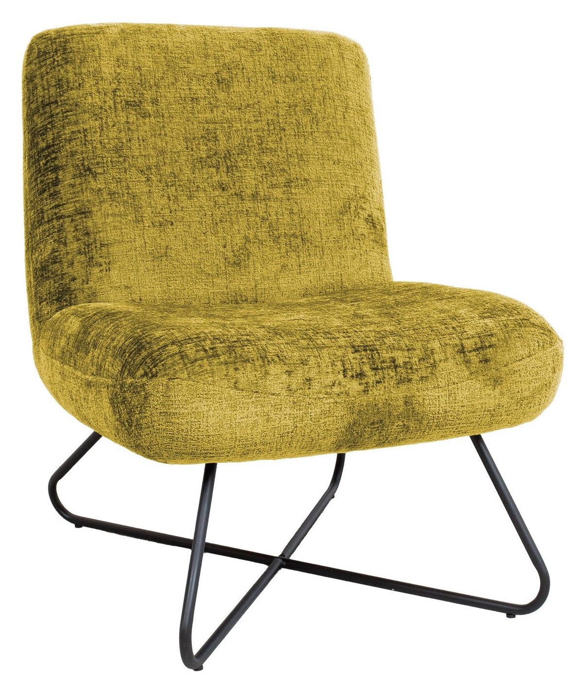 Lounge Chair Farica | size: Width: 65cm, Height: 84cm, Depth: 74cm | color: Yellow | image: 0 | variant: 1004808