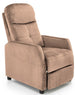 Lounge Chair Felipe 2 | size: Width: 64cm, Height: 103cm, Depth: 84cm | color: Beige | image: 1 | variant: 1004648
