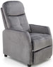 Lounge Chair Felipe 2 | size: Width: 64cm, Height: 103cm, Depth: 84cm | color: Gray | image: 1 | variant: 1004646