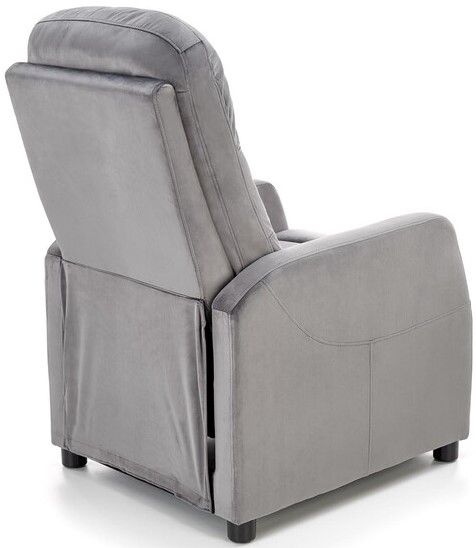 Lounge Chair Felipe 2 | size: Width: 64cm, Height: 103cm, Depth: 84cm | color: Gray | image: 6 | variant: 1004646