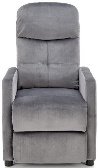 Lounge Chair Felipe 2 | size: Width: 64cm, Height: 103cm, Depth: 84cm | color: Gray | image: 7 | variant: 1004646