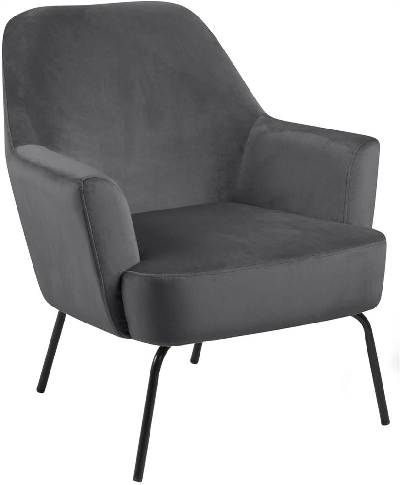 Lounge Chair Framlingham | size: Width: 75cm, Height: 83cm, Depth: 75cm | color: Gray | image: 1 | variant: 1001045