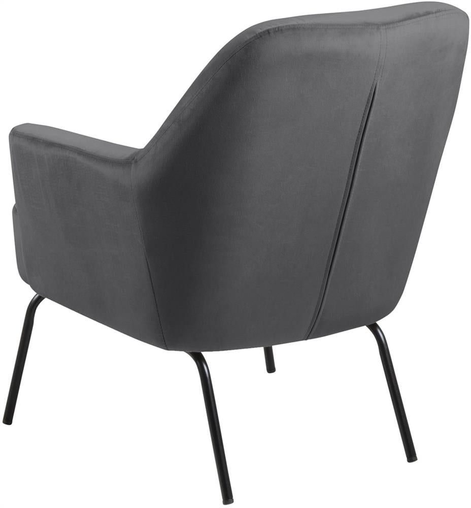 Lounge Chair Framlingham | size: Width: 75cm, Height: 83cm, Depth: 75cm | color: Gray | image: 2 | variant: 1001045