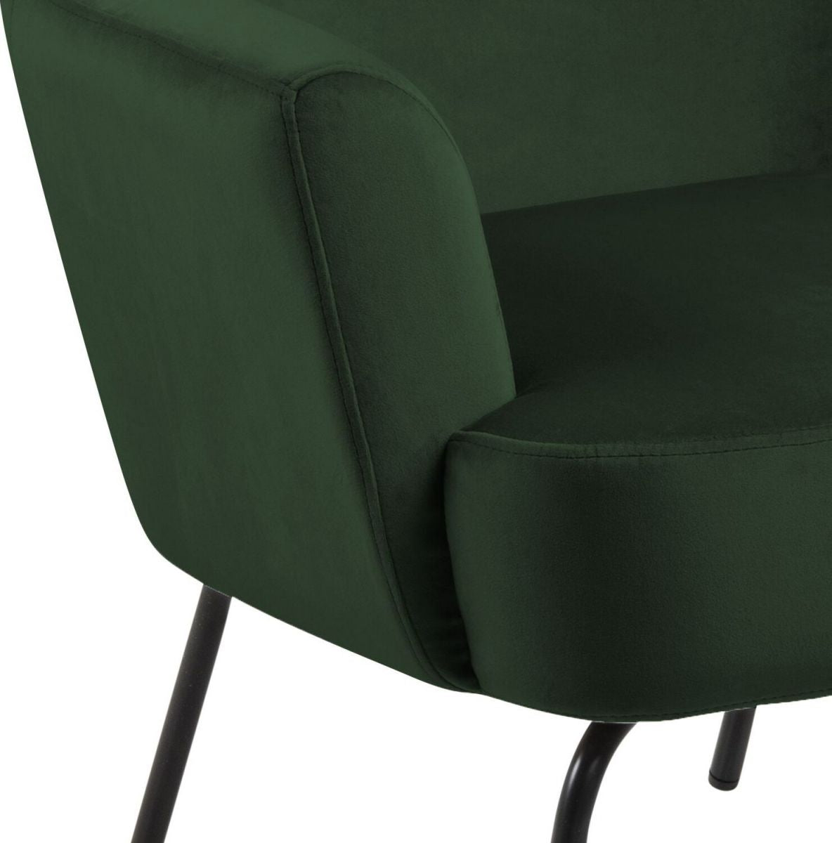 Lounge Chair Framlingham | size: Width: 75cm, Height: 83cm, Depth: 75cm | color: Green | image: 3 | variant: 1001044