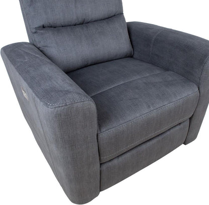 Lounge Chair Gaston | size: Width: 92cm, Height: 104cm, Depth: 85cm | color: Gray | image: 7 | variant: 1016723