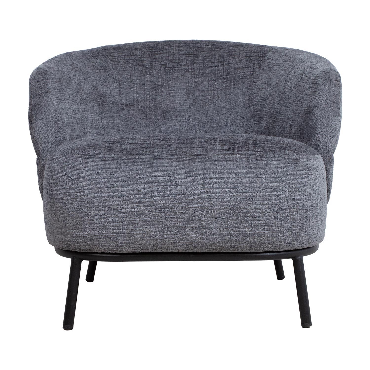 Lounge Chair Gemala | size: Width: 84cm, Height: 75cm, Depth: 84cm | color: Gray | image: 1 | variant: 1004817