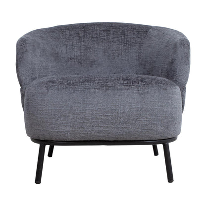 Lounge Chair Gemala | size: Width: 84cm, Height: 75cm, Depth: 84cm | color: Gray | image: 1 | variant: 1004817