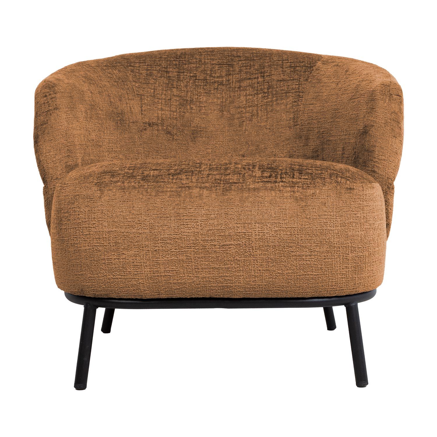 Lounge Chair Gemala | size: Width: 84cm, Height: 75cm, Depth: 84cm | color: Orange | image: 1 | variant: 1004816