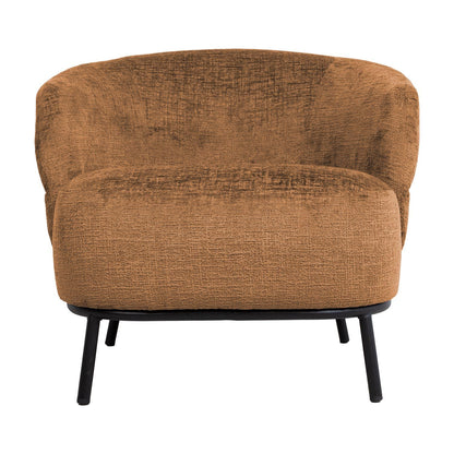 Lounge Chair Gemala | size: Width: 84cm, Height: 75cm, Depth: 84cm | color: Orange | image: 1 | variant: 1004816