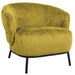 Lounge Chair Gemala | size: Width: 84cm, Height: 75cm, Depth: 84cm | color: Yellow | image: 0 | variant: 1004815