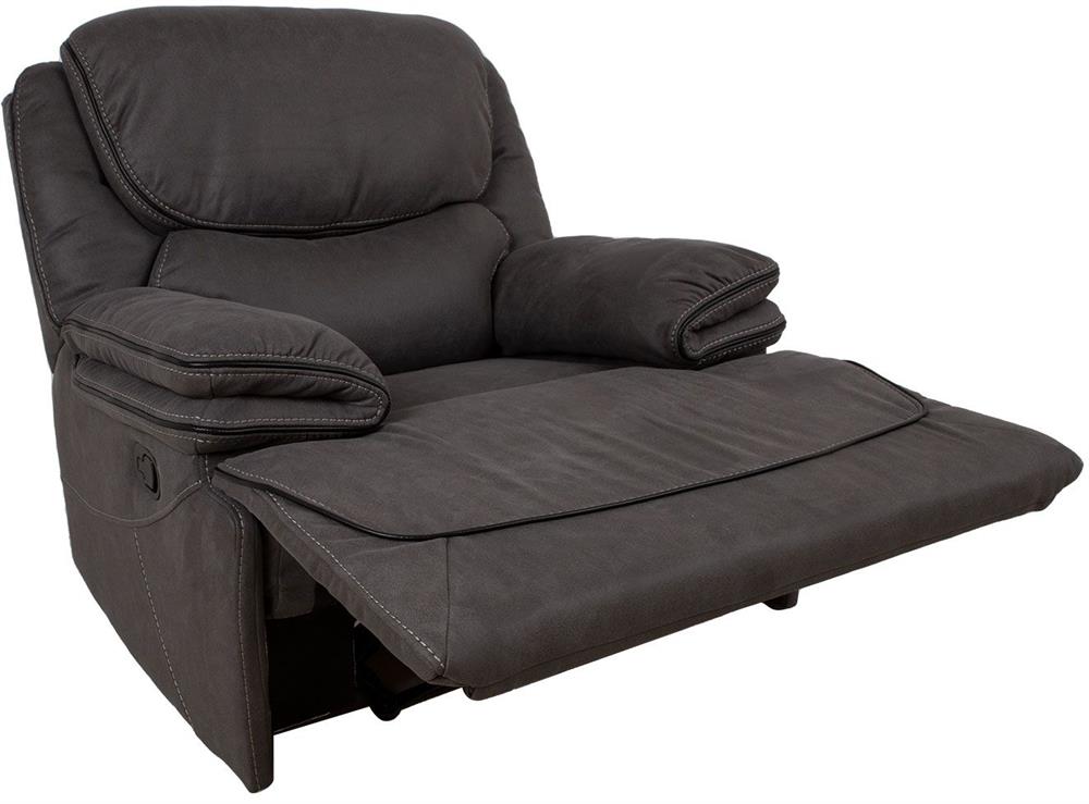 Lounge Chair Gordy | size: Width: 93cm, Height: 106cm, Depth: 100cm | color: Gray | image: 2 | variant: 1016722